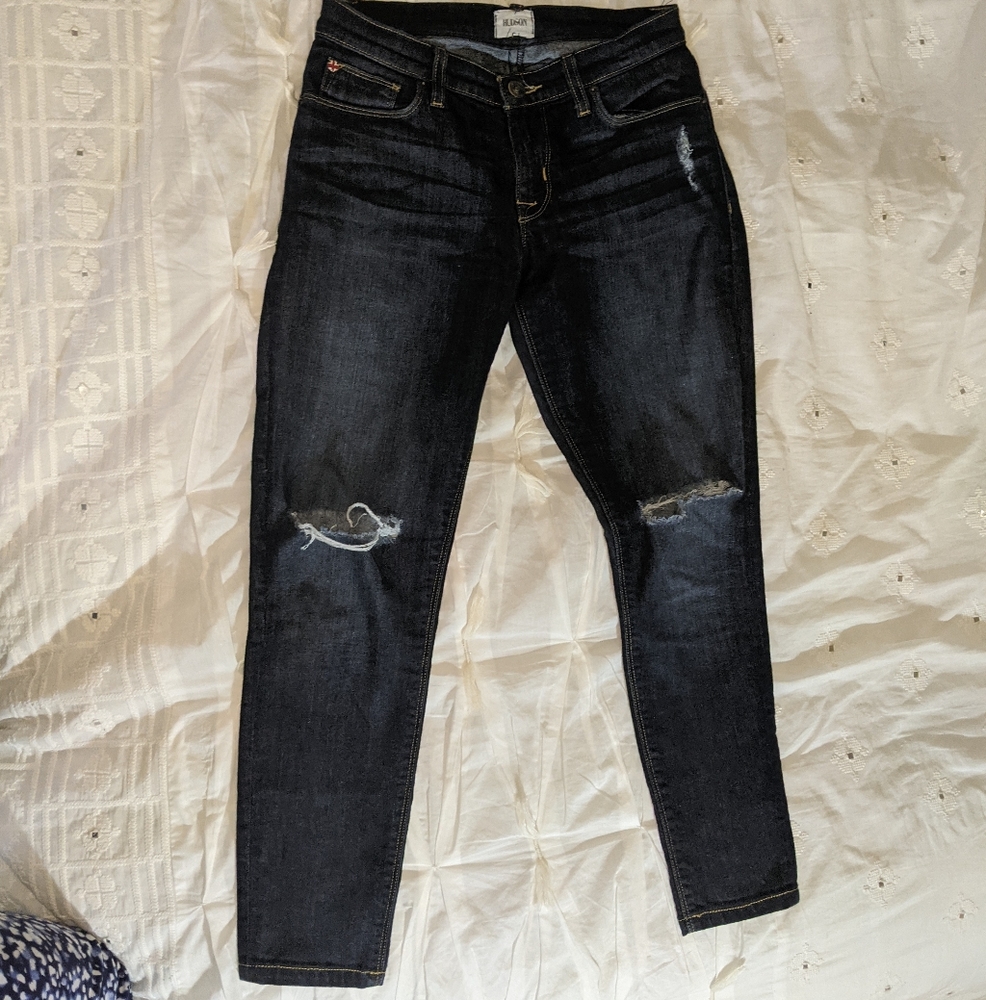 Hudson distressed denim